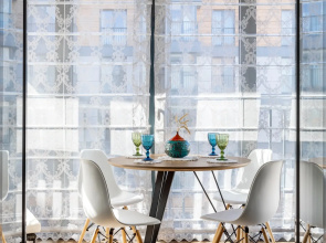 Odnokomnatnye BookingApart Promenad na Pervoy Beregovoy Linii u Morya Apartments