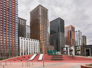 Квартира Новая светлая студия в ЖК бизнес класса Метрополия в центре Москвы