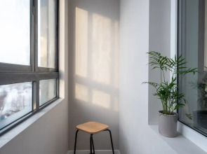 Квартира Студия серая