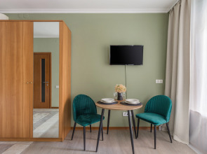 Апартаменты для двоих гостей с 1 кроватью (1 эт или 2 эт)