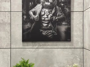 Апартаменты с балконом и видом на сосновый парк рядом с морем