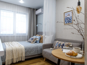 Апартаменты Baikal Atmosphere в байкальском дизайне Rasko Home возле аэропорта