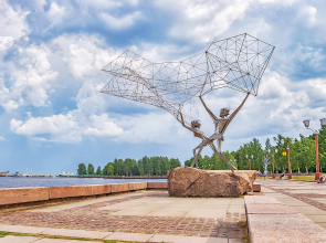 Апартаменты Та самая квартира на берегу Онежского озера