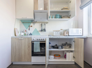 Квартира 2-комн с видом на озеро и горы