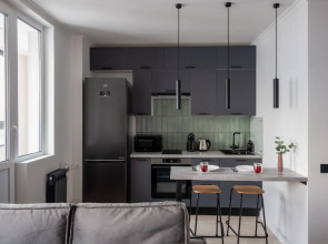 Квартира Студия серая