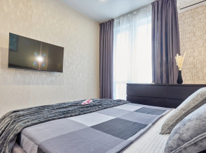 Апартаменты Современная Евродвушка в новом доме на 14 этаже