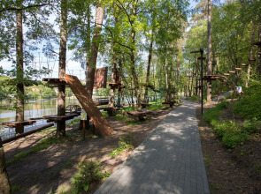 Апартаменты Аврора с видом на лес и озеро