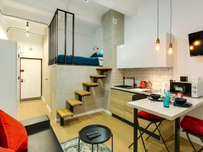 Апартаменты Двухуровневый лофт на Красносельской