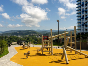 Апартаменты Сияние УК Атмосфера с видом на горы