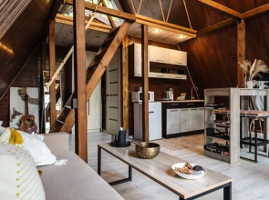 Panoramnoe Gran s Vidom na Gory Chalet