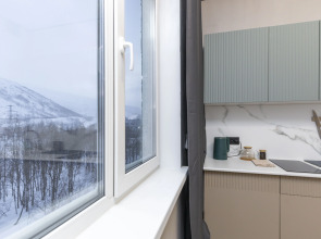 Квартира Уютная 1-к с Потрясающим Видом на Горы