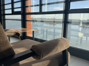 Апартаменты Hugge Place Студия с видом на ОБЬ