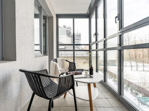 Квартира Granat на Васильевском острове Satin home