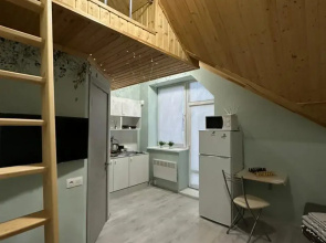 Private House Dvukhurovnevy Pentkhaus s Balkonom 30.2 M²  V Kottedzhnom Poselke Losiny Ostrov