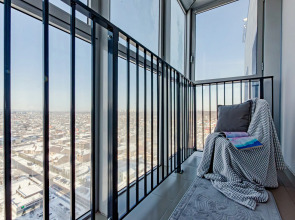 Апартаменты на Теплых Встреч с шикарным видом