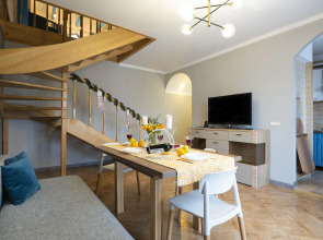 Апартаменты двухуровневые в тихом районе Амалиенау