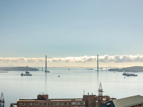 Уютная квартира-студия с шикарным Видом на море и мост