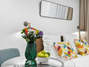 Апартаменты F-Apart светлые стильные и комфортные