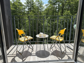 S Vidom na Les i Peniem Ptits Flat