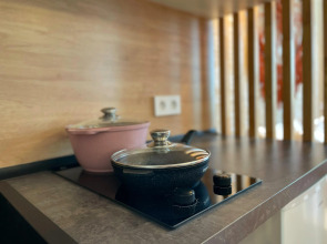 Апартаменты в стиле бохо с видом на море и горы