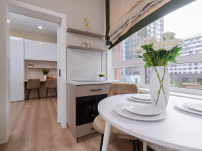 Апартаменты FolkFort – Просторная квартира для четверых у Лобановского леса