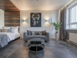 Квартира Студия в новом доме рядом с канатной дорогой