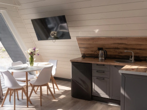 Частный дом A-Frame в лесу в 6 км от Мурманска