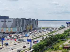 Квартира студия с видом на Амур и город