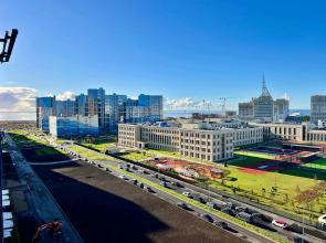 Просторная Евро2к на 12 этаже с видом на Финский залив