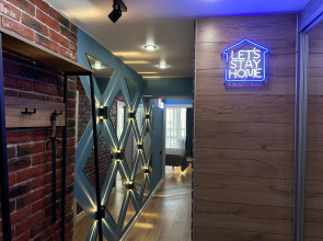 Апартаменты Евродвушка с дизайнерским решением в стиле Soft loft