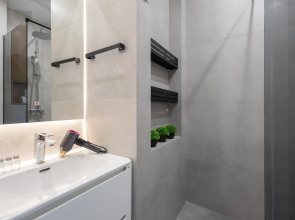 Апартаменты Red Apartments Арт Лайт Сити Шерли