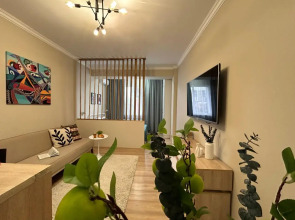 Апартаменты Студия Алма с  прекрасным видом на город