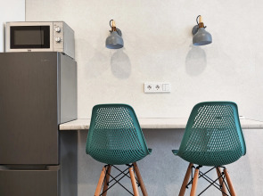 Апартаменты Лазурная студия у метро Суконная слобода