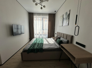 Апартаменты Уютная евродвушка с видом на Москву реку