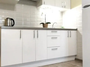 Апартаменты Студия с Балконом и Видом на Город Lesnaya