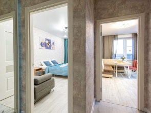 Квартира 1-к в центре рядом с ТЦ Мега Молл от RentAp 5 сп.мест