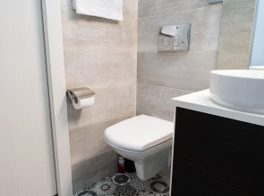 Апартаменты Lalapart Gray-white с панорамными окнами у метро ЦСКА