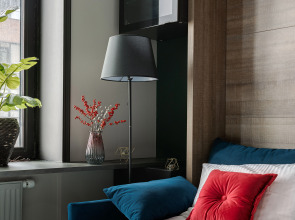 Апартаменты Lalapart Black Emerald с сауной в ЖК Савеловский Сити