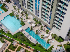 Апартаменты Extremely High 2BR in Aykon City Tower