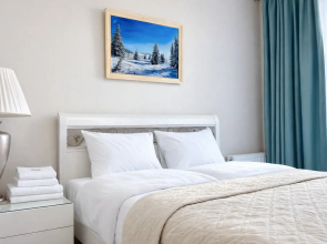 Uyutnye ApartMari Pionerskij: s vidom na more, pervaya liniya s vyhodom na plyazh Apartments
