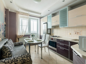 Квартира 1-к в престижном мкр. на Сельской 39/6 с красивым видом на Волгу от RentAp, 5 сп.мест