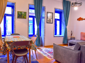 Квартира Дом библиотекаря с балконом