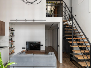 Квартира Moscow Deluxe Apartments Soho Luxury Loft