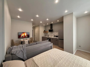 Квартира Новая уютная студия рядом с Аквапарком