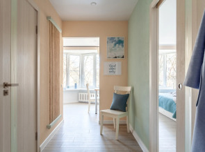 Апартаменты Prudius Apart в центре Кронштадта с панорамными окнами