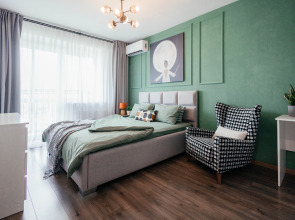 Квартира Стильная 1К Рядом с Зоопарком и Набережной 1-я Подлесная 1