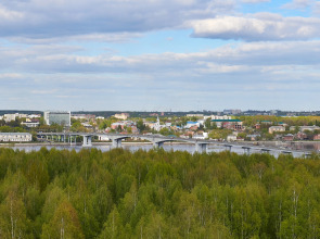 Квартира с Видом на Историческую Часть Костромы и Волгу