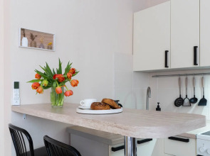 Квартира Студия рядом с центром, с кондиционером