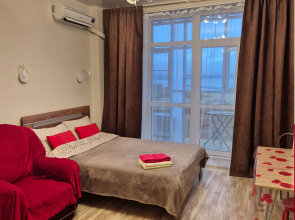 Квартира-студия с красивым видом на Амур