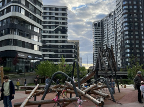 Квартира Уютная с большим балконом в новом ЖК Символ